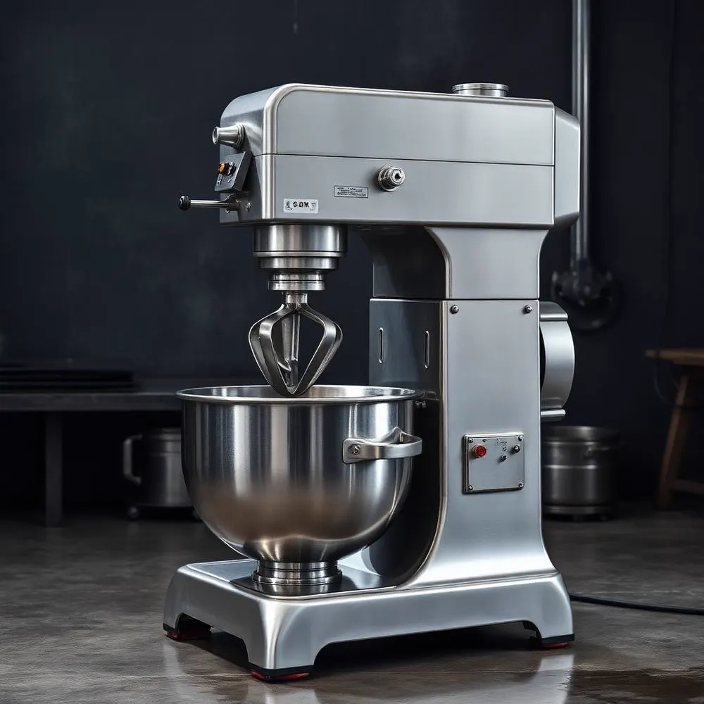 Máquina industrial de padaria reformada em aço inox